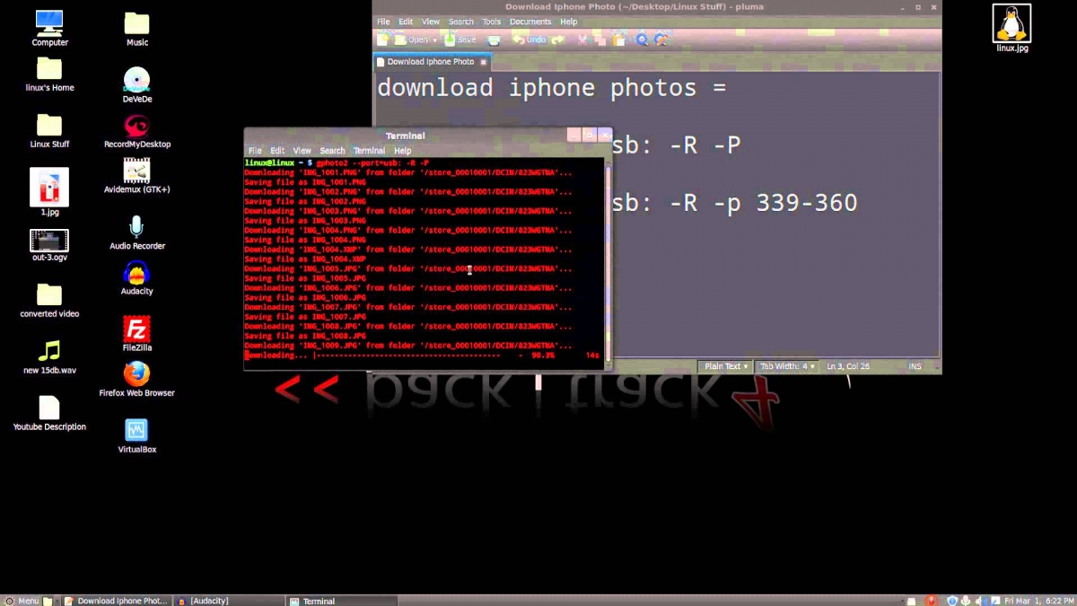 Копирование фото с apple устройств средствами linux